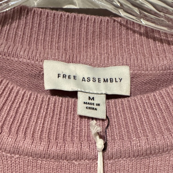 Pink Crew Neck Sweater - Picture 2 of 5